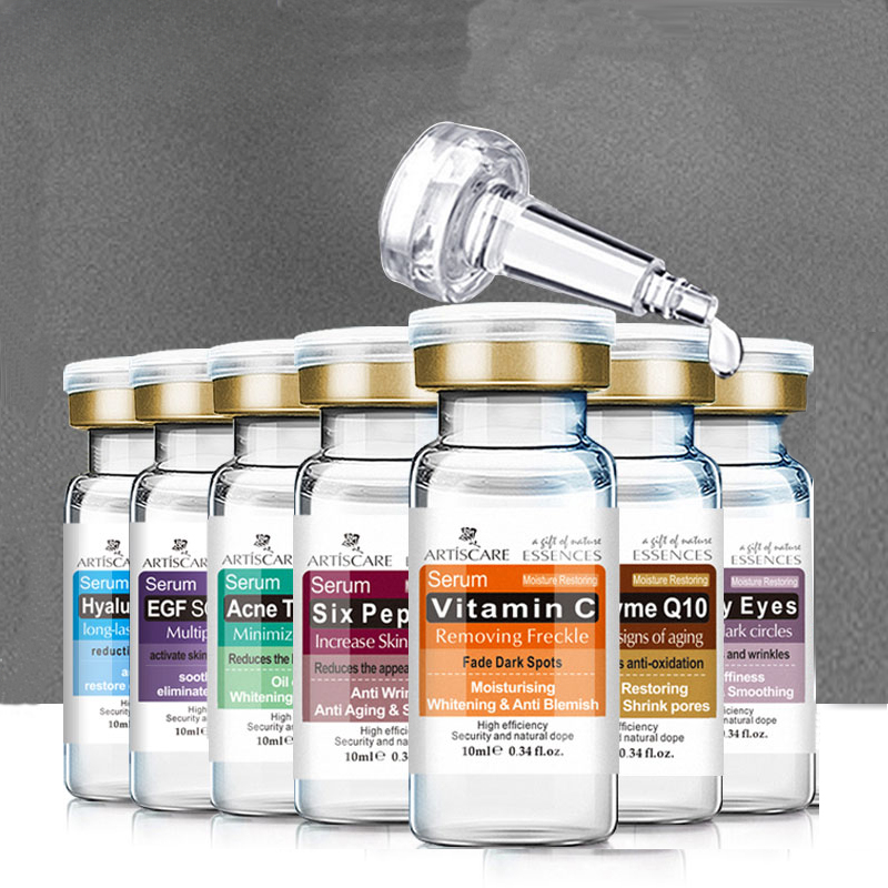 Luxury Skincare Acne - 7pcs Serum for Face Whitening Anti