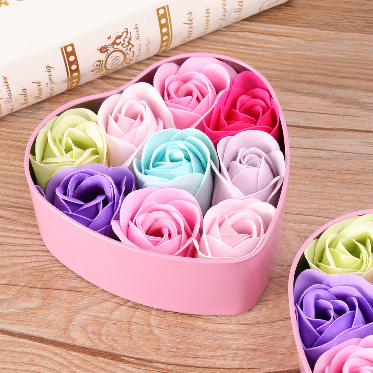 Rose Soap Flower Soap Set in E - огляд і ціна Luxury Skincare Gifts