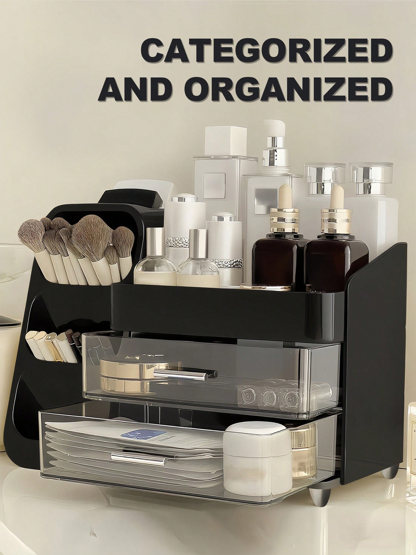 Makeup Organizer Modern Luxury - огляд і ціна Luxury Skincare Gifts