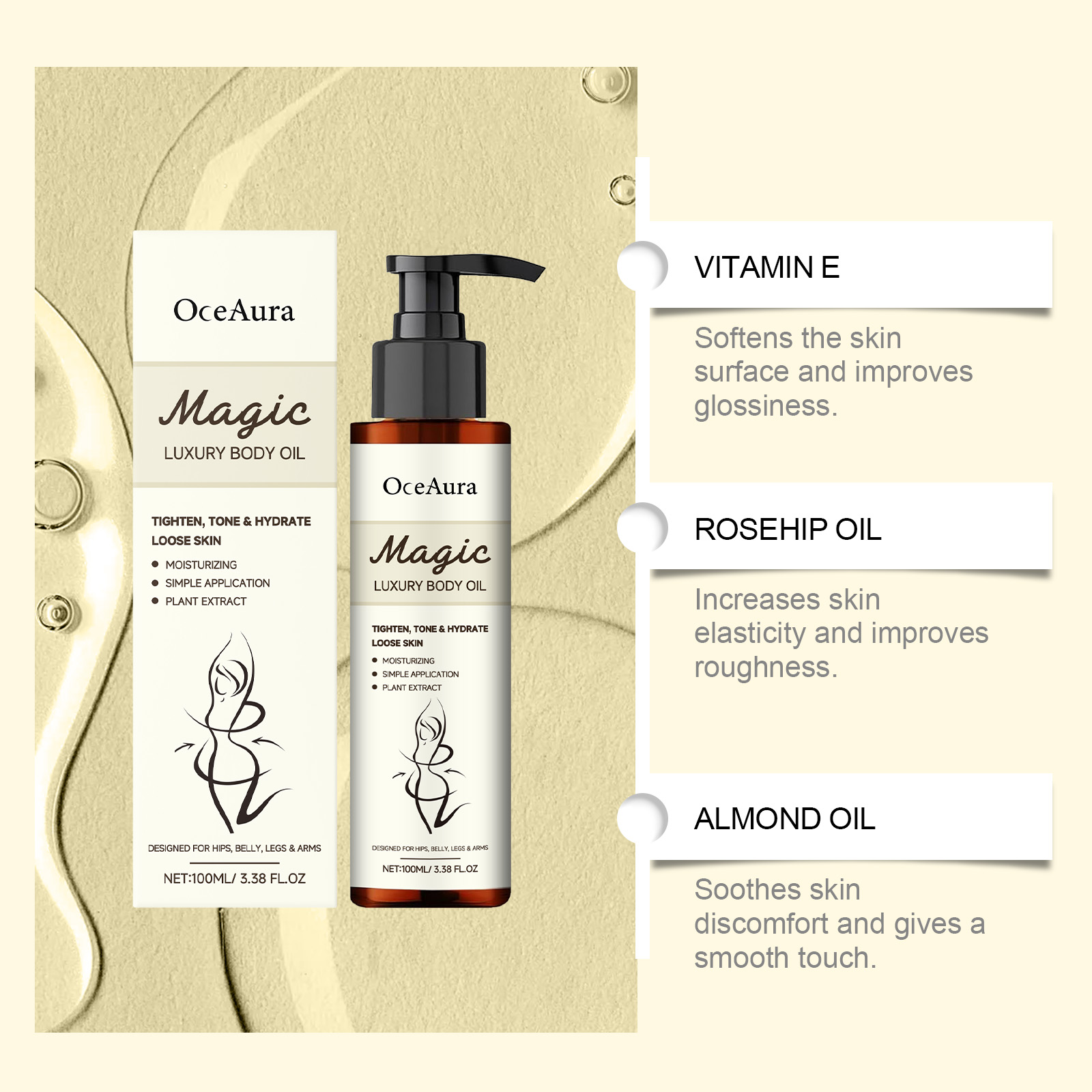 Magic Body Luxury Oil Deep Moi - огляд і ціна Luxury Skincare Oil