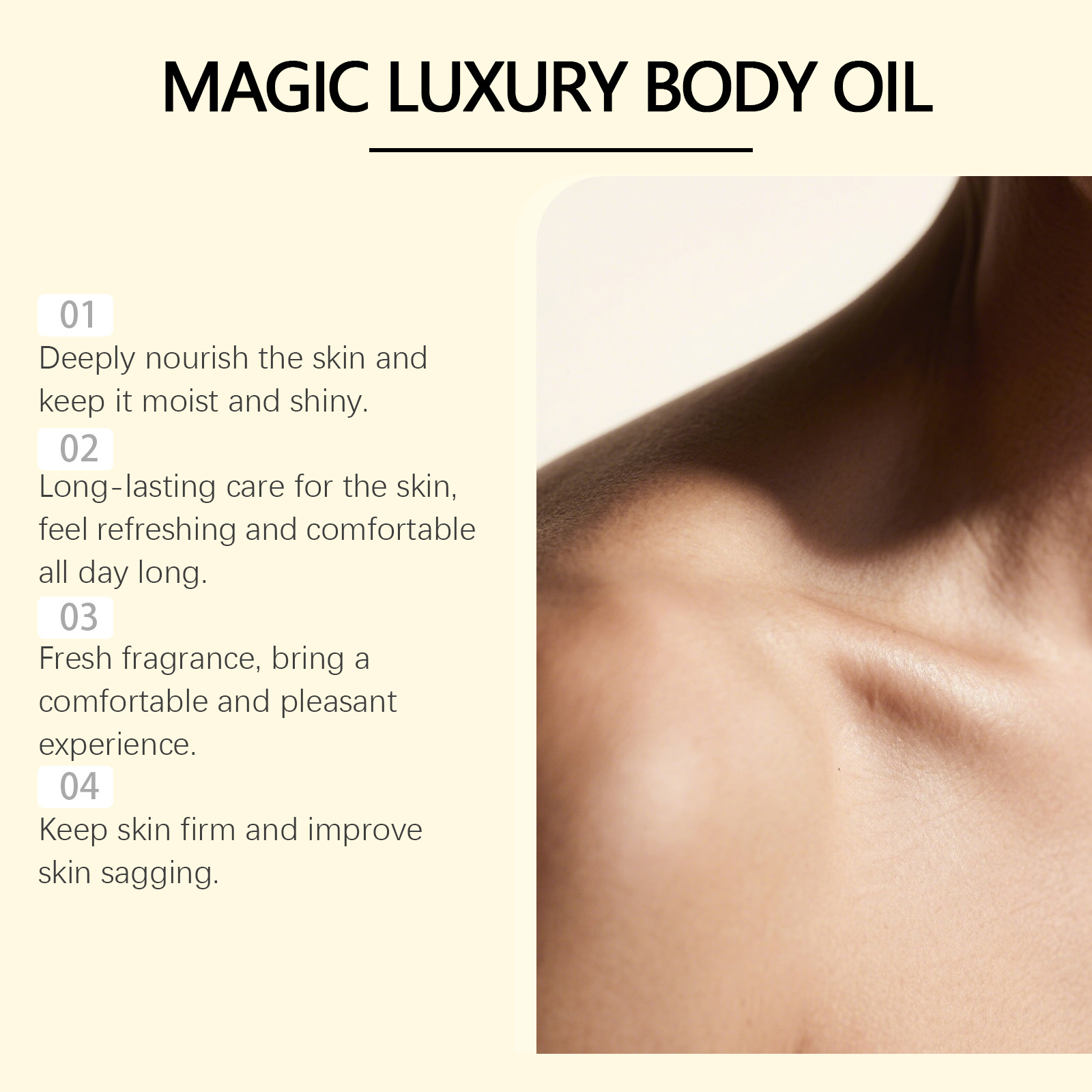 Magic Body Luxury Oil Deep Moi - огляд і ціна Luxury Skincare Oil