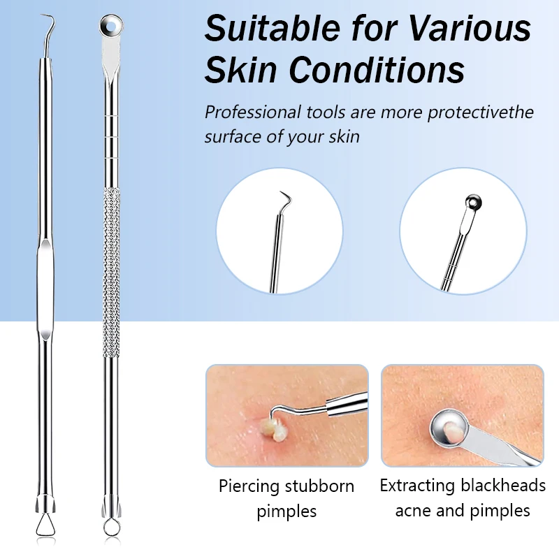 Stainless Steel Acne Blackhead - огляд і ціна Luxury Skincare Acne