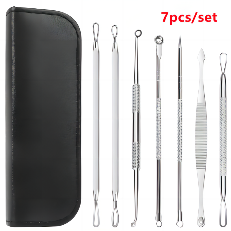 7pcs Blackhead Remover Kit Sta - огляд і ціна Luxury Skincare Acne