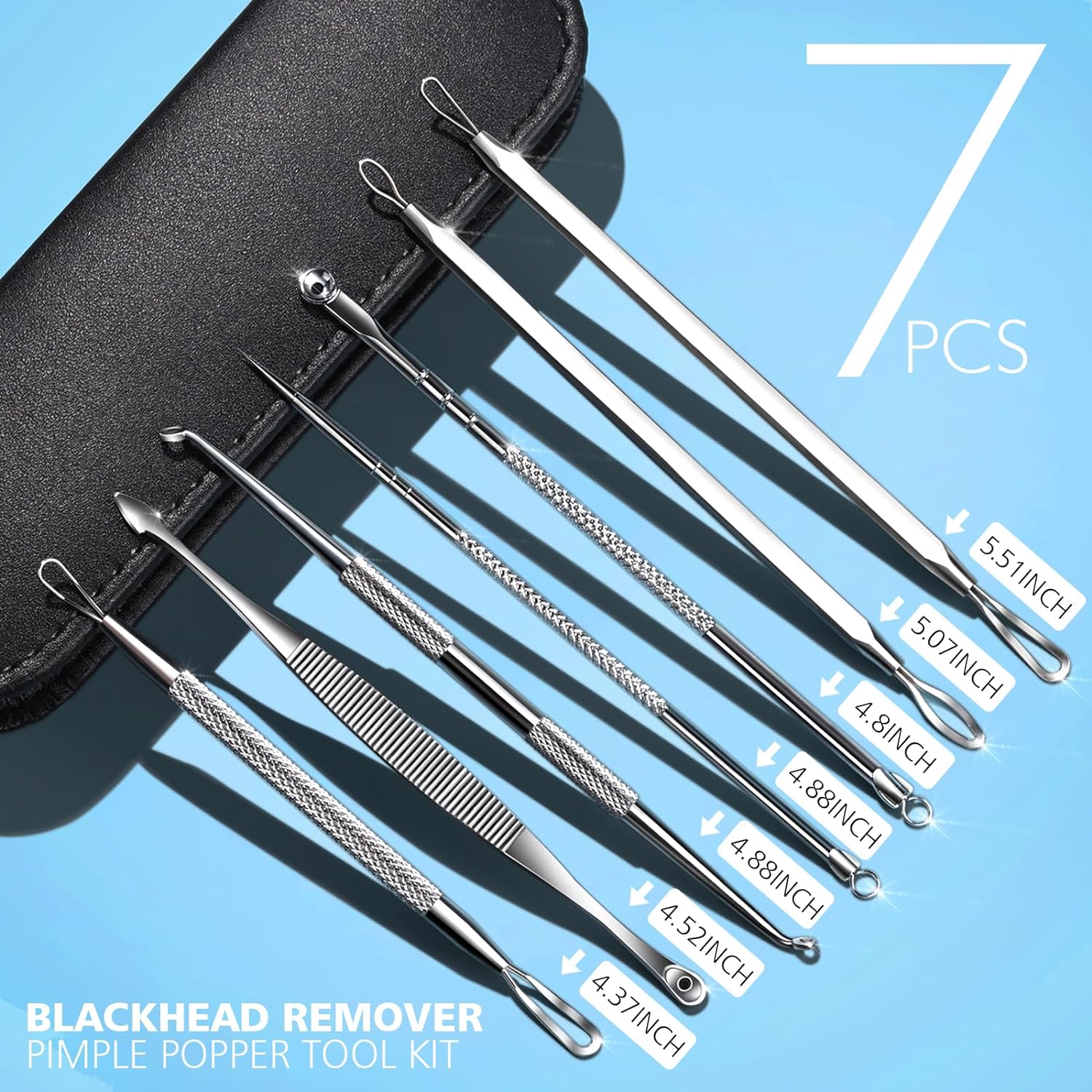 7pcs Blackhead Remover Kit Sta - огляд і ціна Luxury Skincare Acne