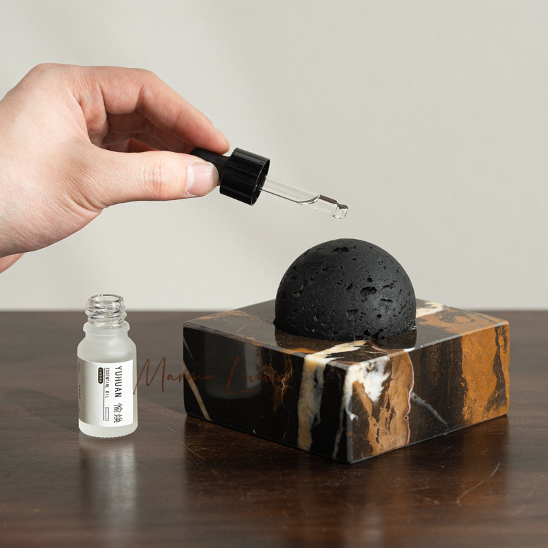 Black Lava Rock Stone Diffuser - огляд і ціна Luxury Skincare Oil