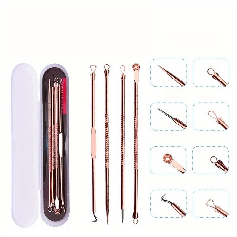 4Pcs Remover Pimple Comedone E - огляд і ціна Luxury Skincare Acne