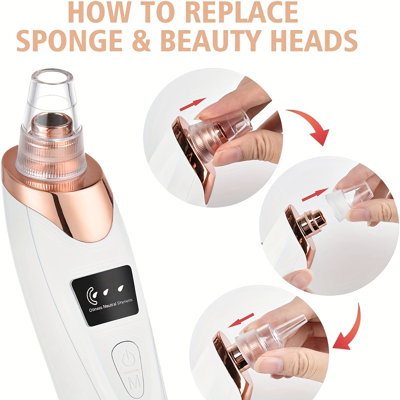 Blackhead Remover Pore Vacuum  - огляд і ціна Luxury Skincare Acne