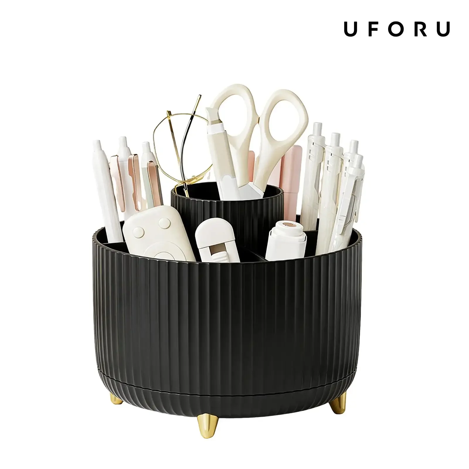 360 Rotating Makeup Organizer  - огляд і ціна Luxury Skincare Box