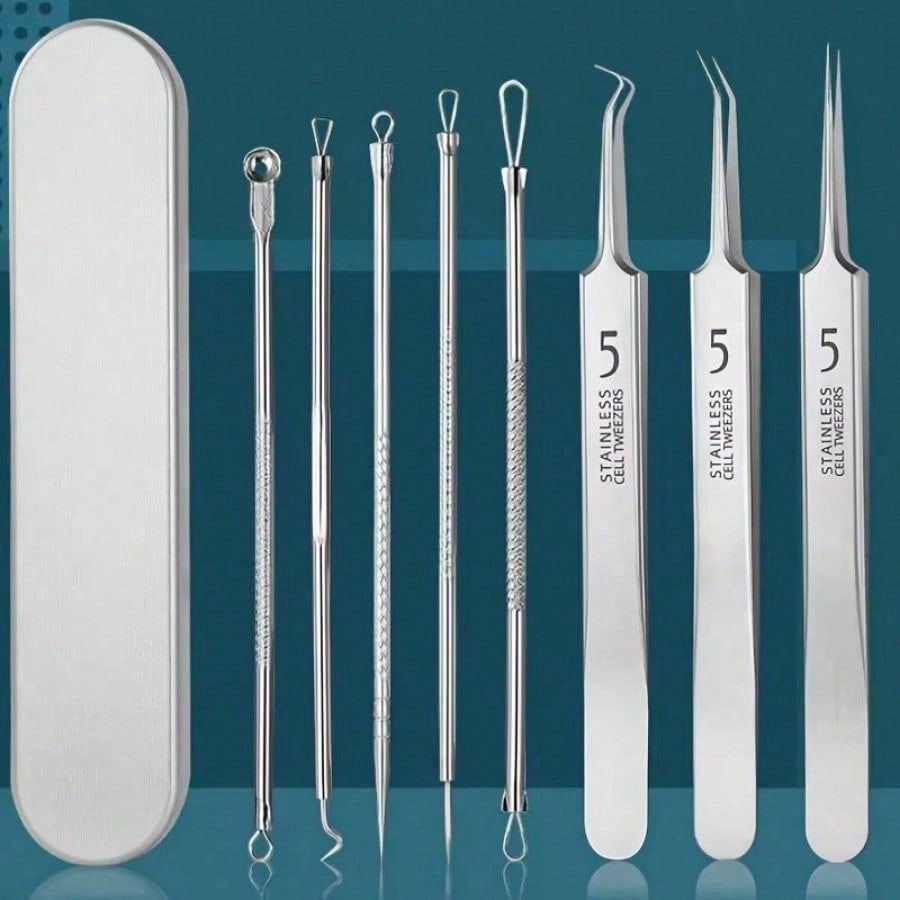 3/8PCS Stainless Steel Blackhe - огляд і ціна Luxury Skincare Acne