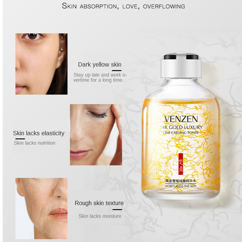 24K Gold Luxury Line Carving T - огляд і ціна Luxury Skincare Acne