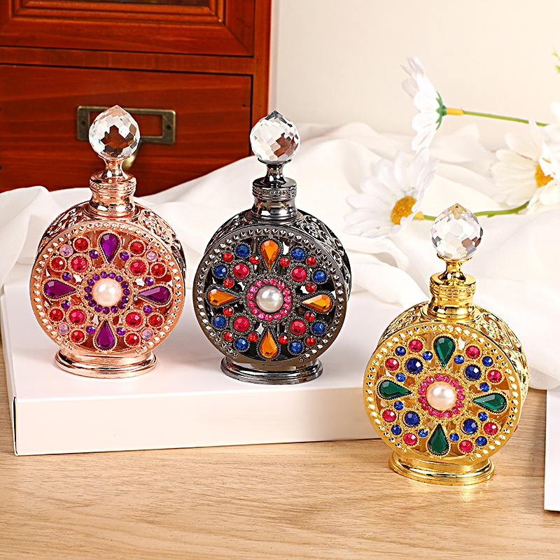 12ML Perfume Bottle Metal Empt - огляд і ціна Luxury Skincare Oil