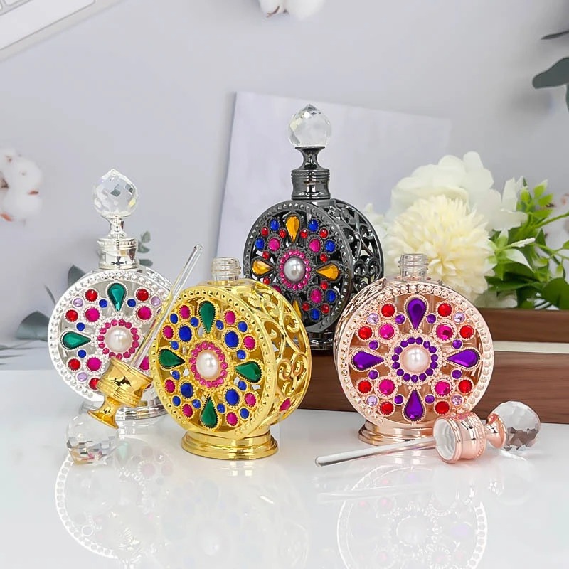 12ML Perfume Bottle Metal Empt - огляд і ціна Luxury Skincare Oil