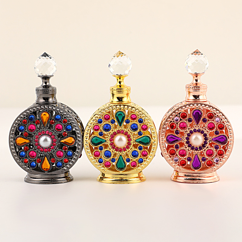 12ML Perfume Bottle Metal Empt - огляд і ціна Luxury Skincare Oil