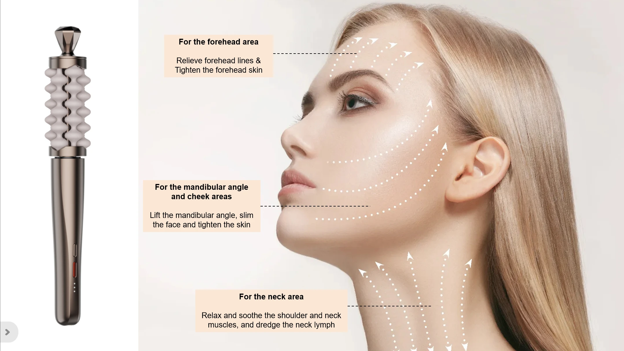 New Luxury Facial Massage Wand - огляд і ціна Luxury Skincare Gifts