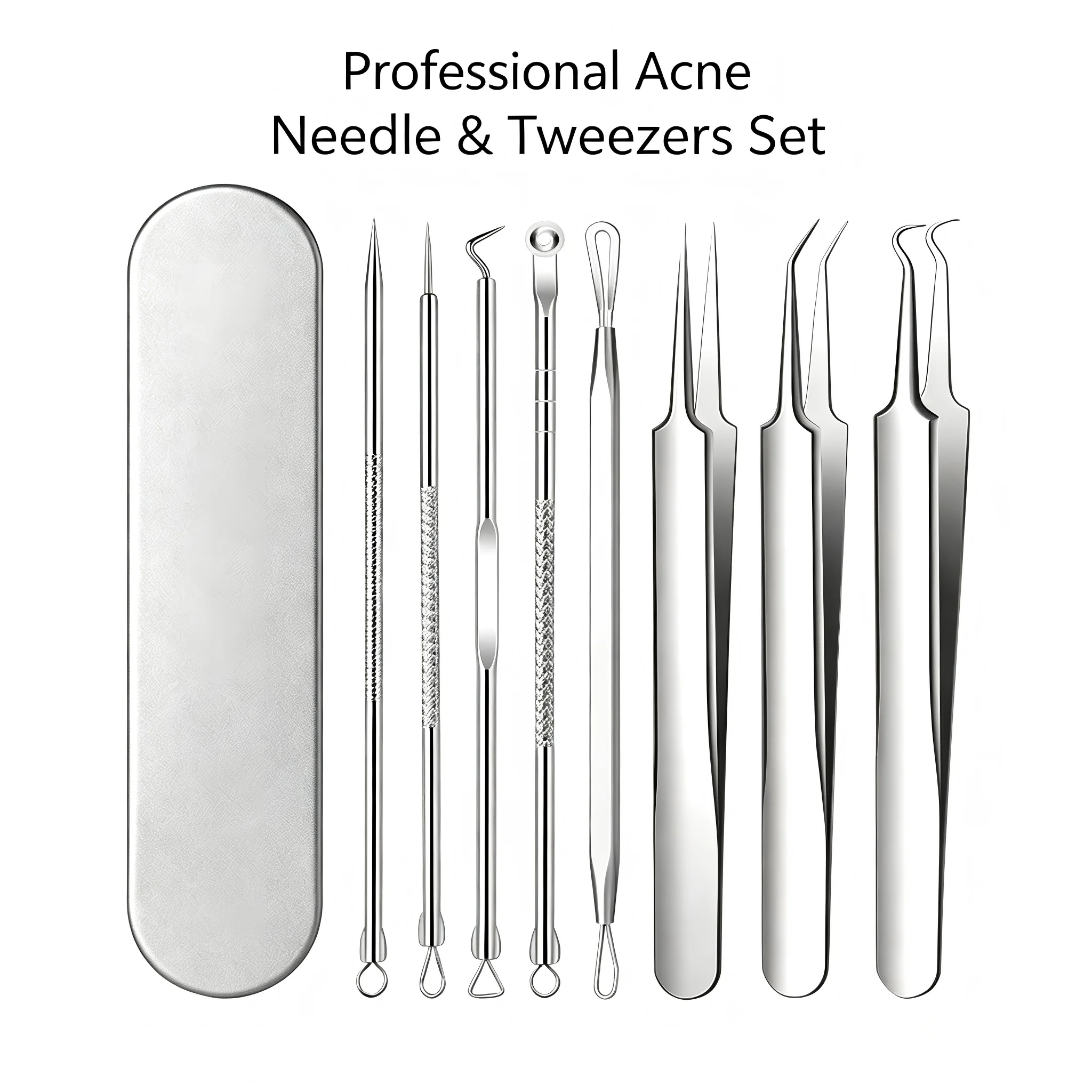 8Pcs Professional Acne Needle  - огляд і ціна Luxury Skincare Acne
